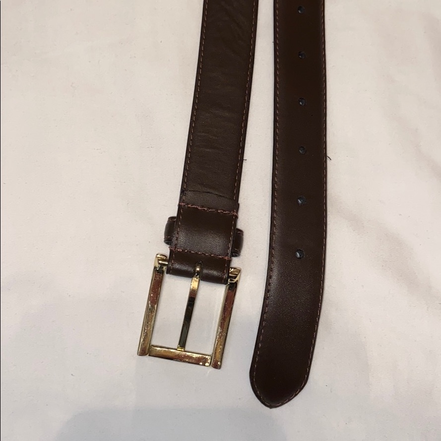 Brand New Brown Leather Belt 59 Inch
